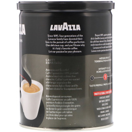 LavAzza Premium Coffees, Молотый кофе, Средней обжарки, Эспрессо, 8 унц. (226,8 г)