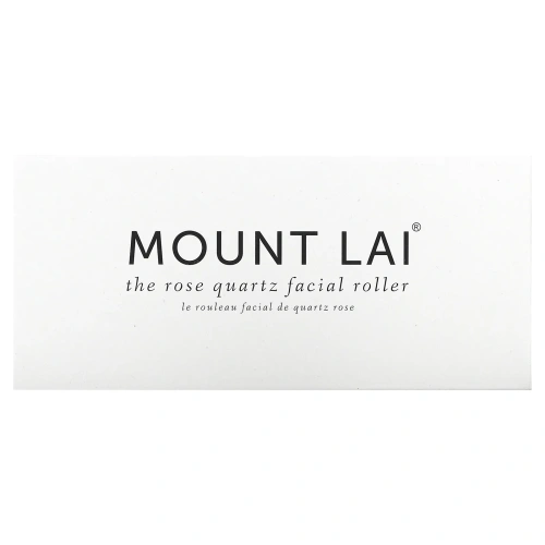 Mount Lai, массажер для лица из розового кварца, 1 шт.