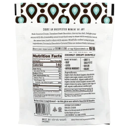 Cocomels, Bites, морская соль в темном шоколаде, 99 г (3,5 унции)