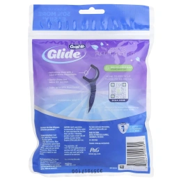 Oral-B, Glide, зубная нить-зубочистка, масло перечной мяты, 75 штук