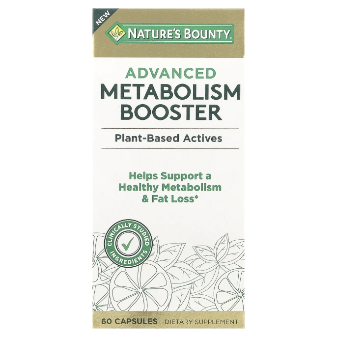 Nature's Bounty, Advanced Metabolism Booster, 60 капсул