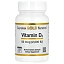 California Gold Nutrition, Витамин D3, 50 мкг, 2000 МЕ, 90 желатиновых мягких таблеток