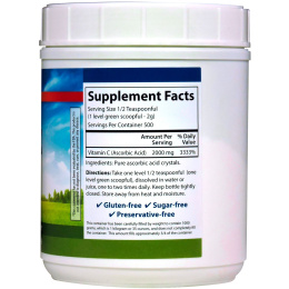 Carlson Labs, Витамин С в кристаллах, 35 унций (1000 г)