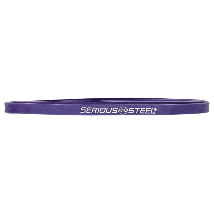 Serious Steel Fitness, Ремешок для сопротивления, 32 дюйма, фиолетовый, 1 шт.