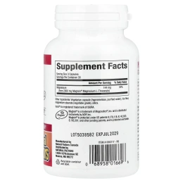 Natural Factors, Cognitive магний, 90 вегетарианских капсул (48 мг в 1 капсуле)