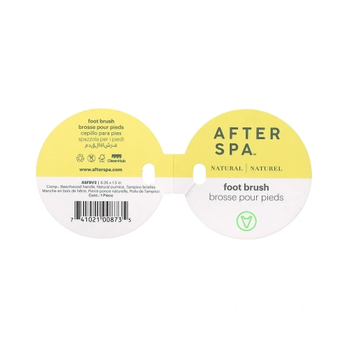 AfterSpa, щетка для ног, 1 шт.