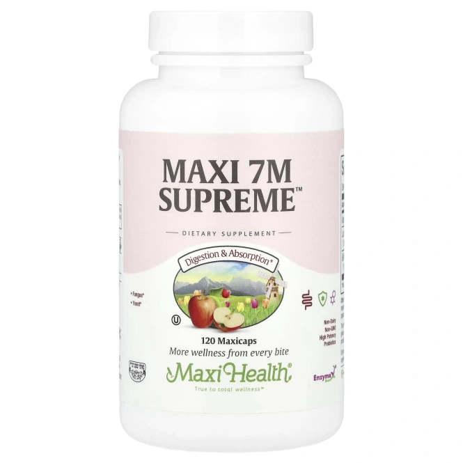 Maxi Health, Maxi 7M Supreme ™, 120 капсул Maxicap