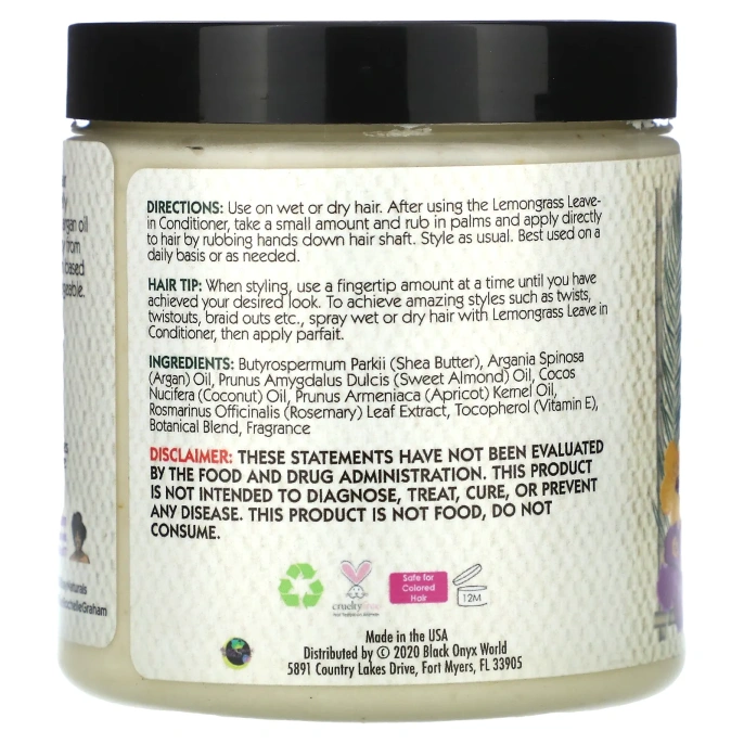 Alikay Naturals, Увлажняющий парфе для волос, 227 г (8 унций)