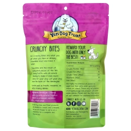 Yeti Dog Chew, Crunchy Bites, для собак, куриная печень, 110 г (4 унции)