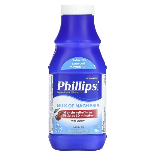 Phillip's, Магнезия, дикая вишня, 355 мл (12 жидк. унц.)
