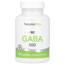 NaturesPlus, PRO GABA 500, 60 капсул (500 мг на капсулу)