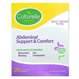 Culturelle, пробиотики, поддержка и комфорт живота, 28 порционных пакетиков, 4,035 г (0,14 унции) каждый