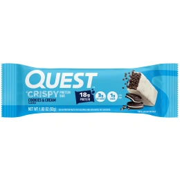 Quest Nutrition, протеиновый батончик, хрустящее печенье с кремом, 4 батончика по 52 г (1,83 унции)