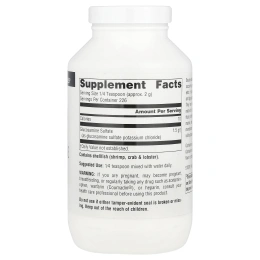 Source Naturals, Сульфат глюкозамина в порошке, без натрия, 16 унций (453.6 г)