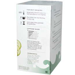 Tazo Teas, Белый чай с огурцом, 20 фильтр-пакетов, 1,2 унции (34 г)