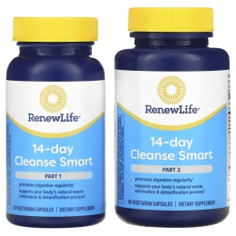 Renew Life, Advanced Cleanse Smart, 2 бутылки, в каждой 60 овощных капсул