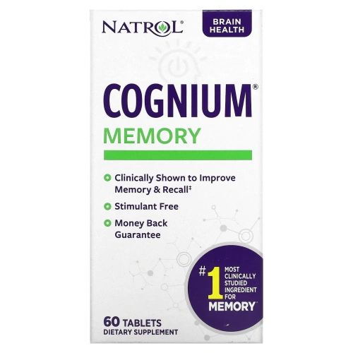 Natrol, Когниум, 60 таблеток