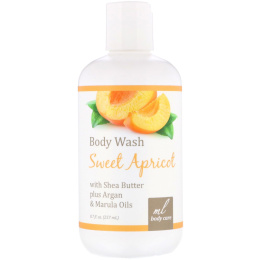 Madre Labs, Body Wash, Sweet Apricot with Shea Butter plus Argan & Marula Oils, 8.7 fl oz (257 ml)