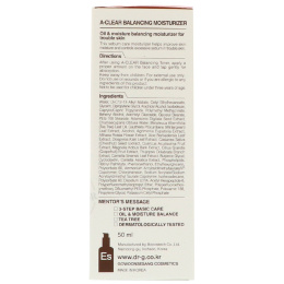 Dr. G, A-Clear, увлажняющее средство для баланса кожи, 1,69 ж. унц. (50 мл)