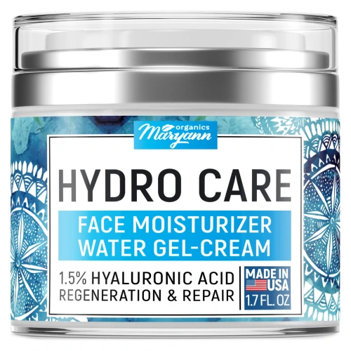 Maryann Organics, Hydro Care, увлажняющий крем для лица, водный гель-крем, 1,7 жидк. Унции