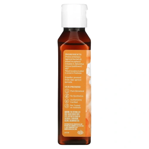 Aura Cacia, Skin Care Oil, Rejuvenating Apricot Kernel, 4 fl oz (118 ml)