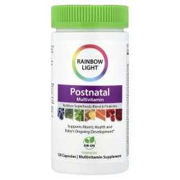 Rainbow Light, мультивитамины для послеродового периода, 120 капсул