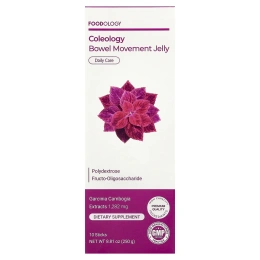 Foodology, Coleology Bowel Movement Jelly, 10 палочек, 25 г