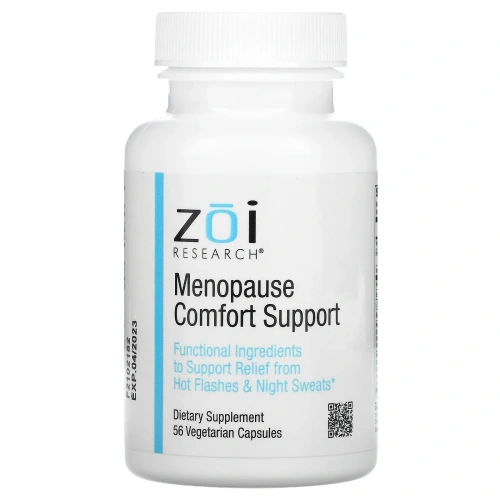 ZOI Research, Поддержка при менопаузах, 56 вегетарианских капсул