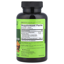 NATURELO, коэнзим Q10, 60 вегетарианских капсул