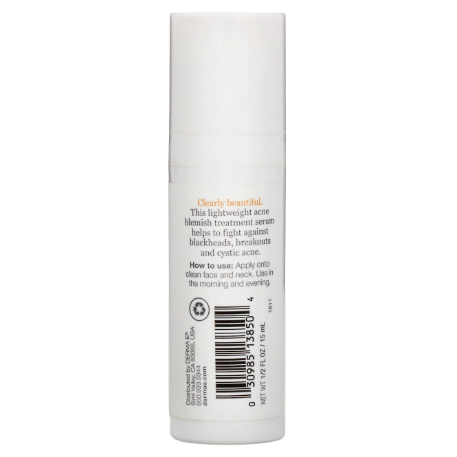 Derma E, Acne Blemish Control Treatment Serum,  0.5 fl oz (15 ml)