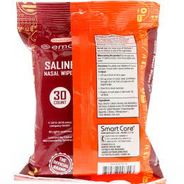 Brush Buddies, Smart Care, эмодзи, салфетки для носа с солью, 30 шт.