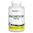 Nature's Plus, Магний, 200 мг, 180 таблеток