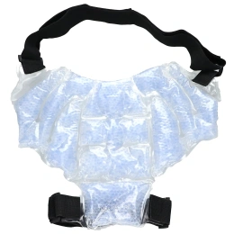 TheraPearl, Многоразовая упаковка для горячей и холодной воды для изменения цвета, наплечная пленка с ремешком, 1 наплечная пленка Thera Pearl