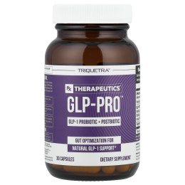 Triquetra Health, PX Therapeutics™, GLP-Pro™ GLP-1, пробиотики и постбиотики, 30 капсул