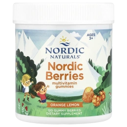 Nordic Naturals, Nordic Berries, мультивитаминные жевательные конфеты, оригинальный вкус, 120 ягод-жевательных конфет