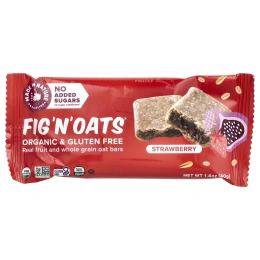 Made in Nature, Fig 'N' Oats®, клубника, 5 батончиков в индивидуальной упаковке, 40 г (1,4 унции) каждый