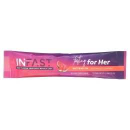Real Ketones, InFast, для нее, арбуз, 10 пакетиков по 13,7 г (0,48 унции)
