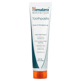 Himalaya, Botanique, зубная паста, ним, гранат, без фтора, 5,29 унции (150 г)