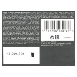 Lazartigue, стойкая краска для волос с растительными экстрактами, 9.00 очень светлый блонд, 1 применение