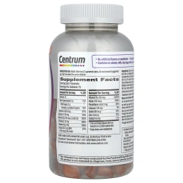 Centrum, Мультивитонки для женщин старше 50 лет, натуральное фруктовое ассорти, 140 жевательных таблеток
