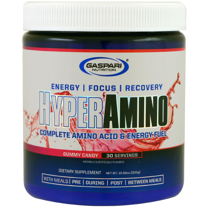 Gaspari Nutrition, Hyper Amino, жевательная конфета, 10,58 унц. (300 г)