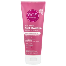 EOS, Shea Better, 24H Moisture Cream, крем для бритья, гранат и малина, 74 мл (2,5 жидк. унции)