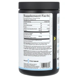 Rule One Proteins, пептиды коллагена с витамином C и гиалуроновой кислотой, ванильный крем, 230 г (8,11 унции)