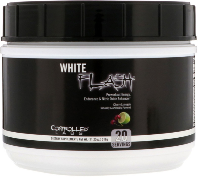 Controlled Labs, Белая вспышка, вишневый лаймад, 11,23 унции (318 г)
