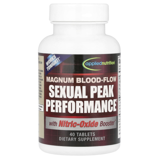 Applied Nutrition, Magnum Blood-Flow Sexual Peak Peformance, 40 таблеток