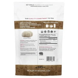Real Mushrooms, Lion's Mane, органический экстракт грибов в порошке, 150 г (5,29 унции)