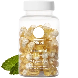 Ritual, Essential for Women, мультивитамины для женщин старше 50 лет, с мятным вкусом, 60 веганских капсул