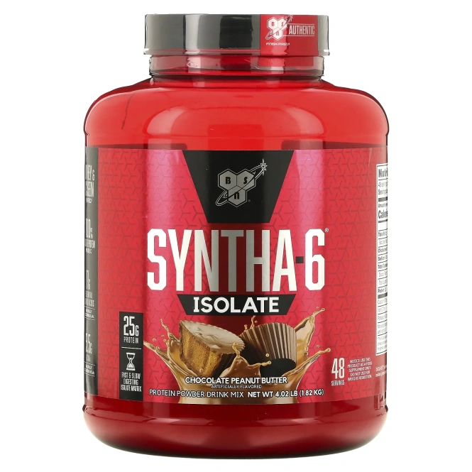 BSN, Арахисовое масло изолятного шоколада Syntha-6 4,02 фунта