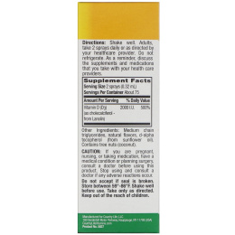 Country Life, Спрей с витамином D3, со вкусом клубники, 2000 МЕ (50 мкг), 150 распылений для ротовой полости, 0,81 ж. унц.(24 мл)