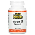 Natural Factors, Stress B Formula, Plus 1000 mg Vitamin C, 90 Tablets